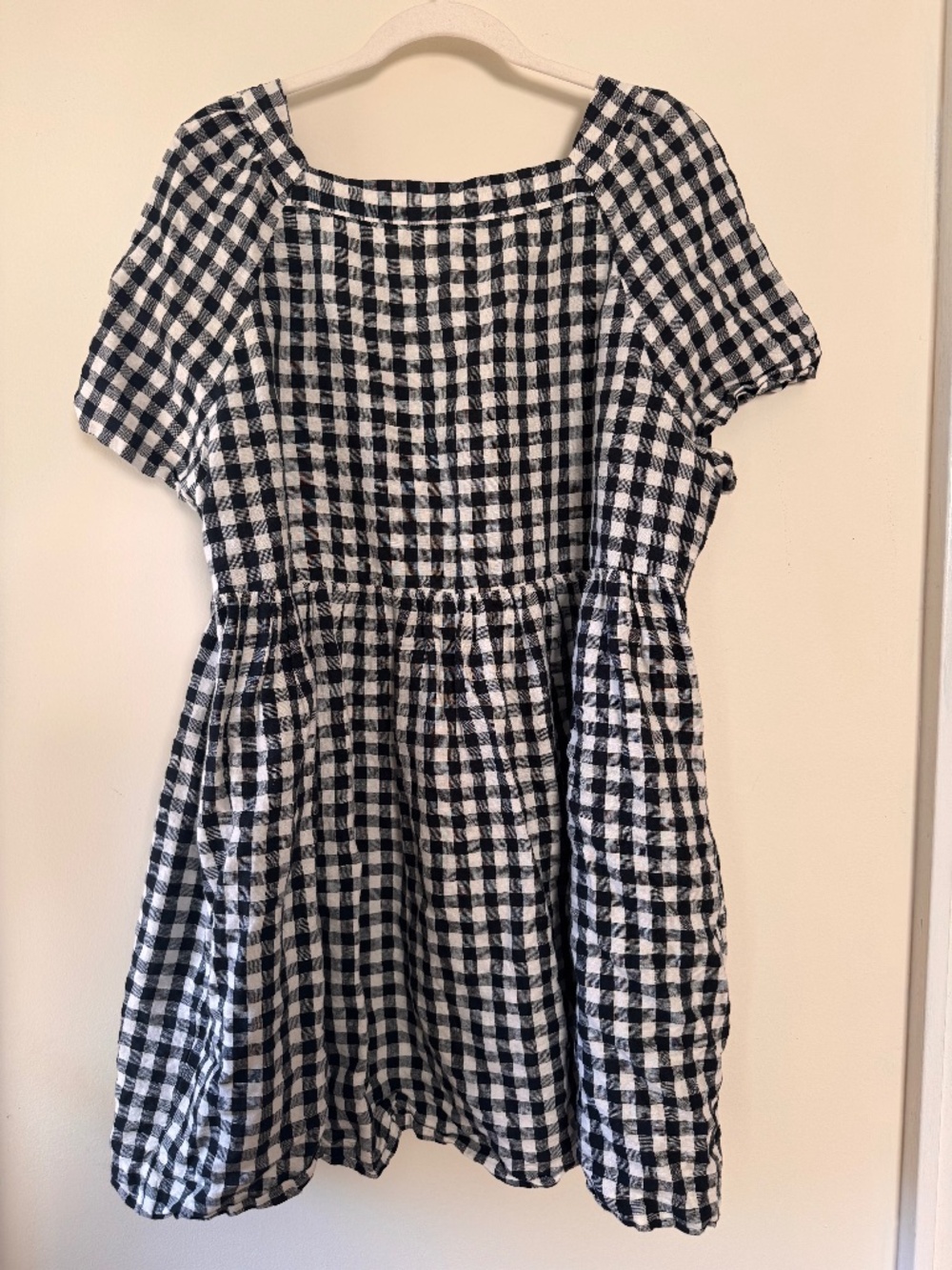 Madewell Gingham Mini Dress
